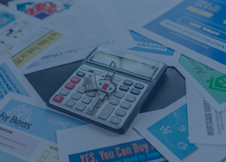 A set of house keys rests on a calculator, surrounded by real estate and mortgage documents—highlighting the importance of interest rates in your home buying decisions.